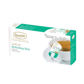 Detergent Ceai Ronnefeldt Leafcup Refreshing Mint 15x1.4g