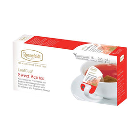 Detergent Ceai Ronnefeldt Leafcup Sweet Berries 15x3.2g