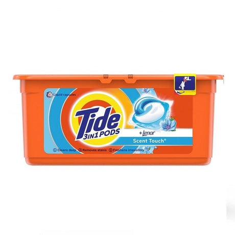 Beverages Detergen Tide+Lenor Scent Touch 3in1 Pods 26x24.8g