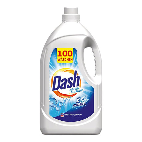 Detergent Detergent Lichid DASH Alpen Frische 5L 100sp.