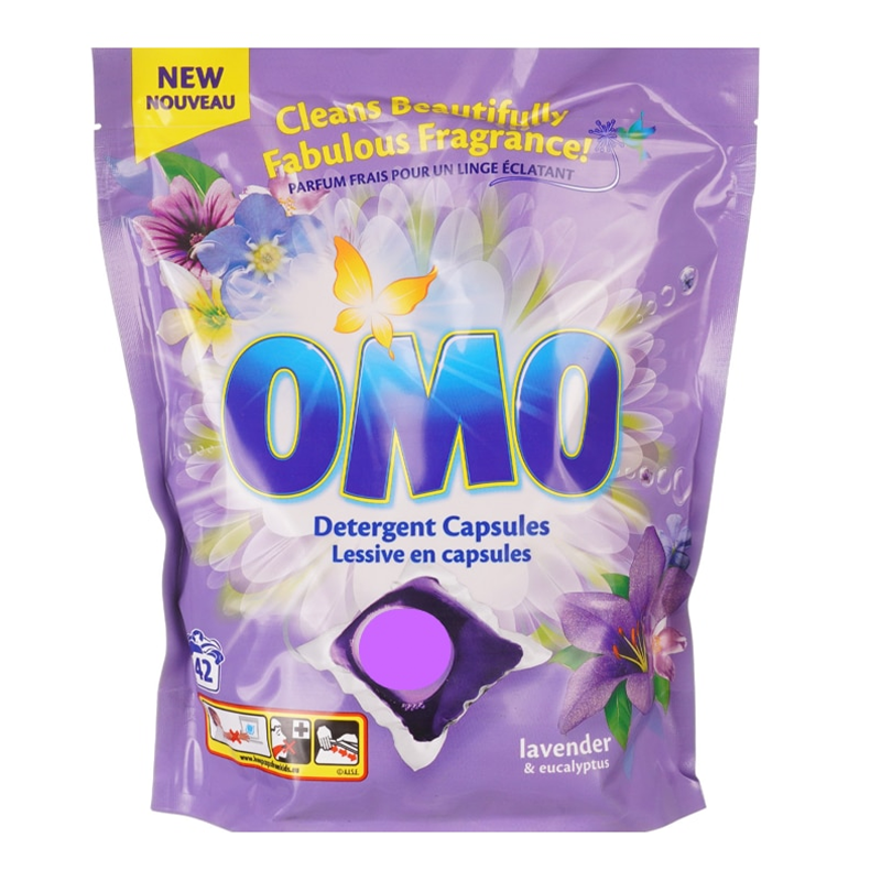 Detergent Detergent capsule Omo Lavanda si Eucalypt 42 spalari