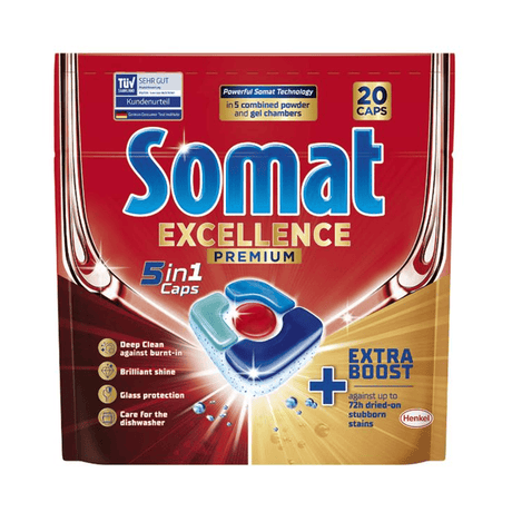 Detergent Detergent vase Somat Excllence 5in1 781.2g 42 Caps