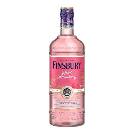 Beverages Gin Finsbury Wild Strawberry 37.5% 0.7L