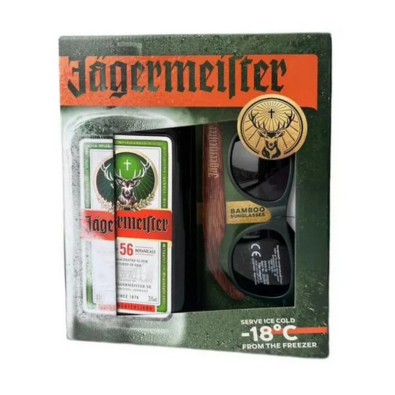 Beverages Lichior Jagermeister 35% 0.7L + Ochelari P