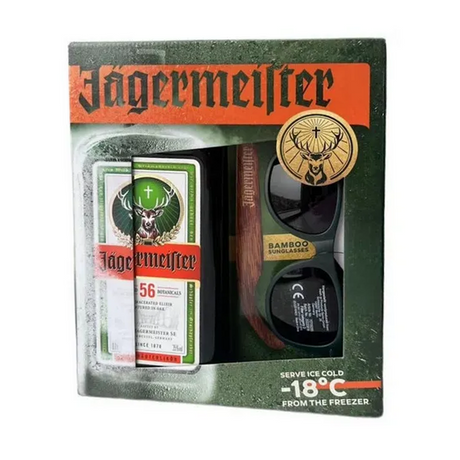 Beverages Lichior Jagermeister 35% 0.7L + Ochelari P