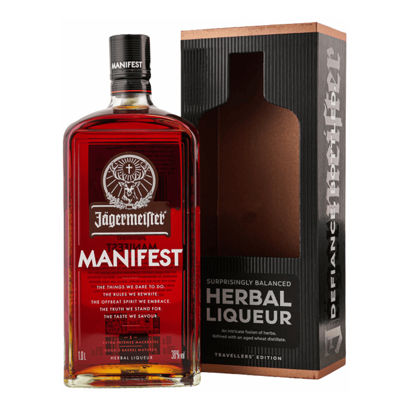 Beverages Lichior Jagermeister Manifest 38% 1L In Cutie