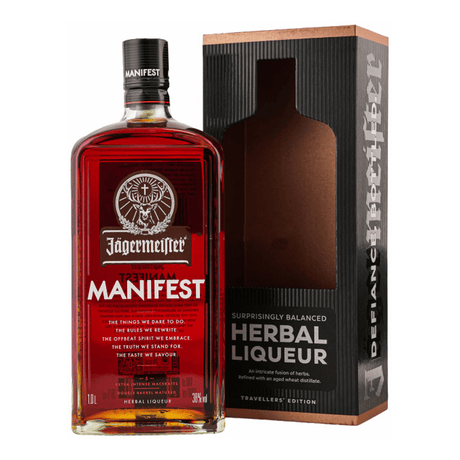Beverages Lichior Jagermeister Manifest 38% 1L In Cutie