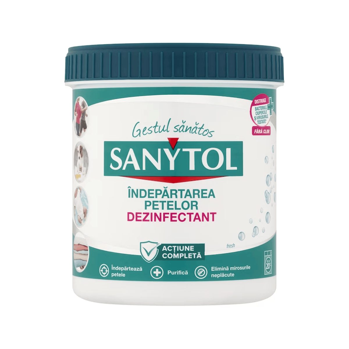 Detergent Sanytol Dezinfectare Pudra Pete 450g