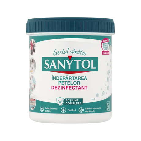 Detergent Sanytol Dezinfectare Pudra Pete 450g