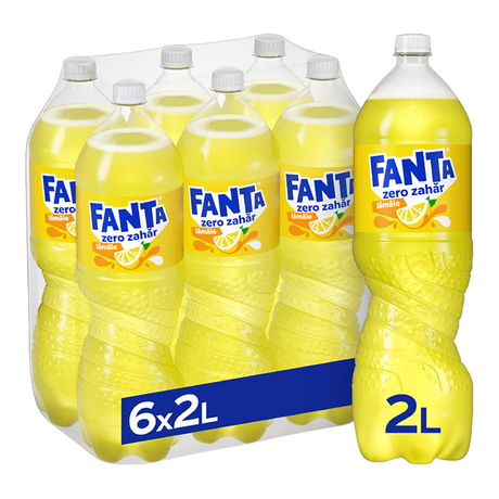 Detergent Suc Fanta Zero Lemon 6x2L