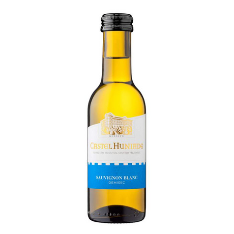 Beverages Taxă de Ambalaj Vin Recas Castel Huniade Sauvignon Blanc 187ml