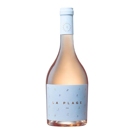 Beverages Vin Rose La Plage Rose Sec 0.75L