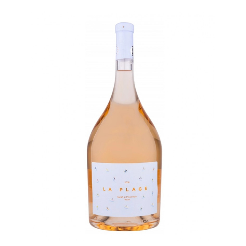 Vin Rose La Plage Rose Sec 1.5L
