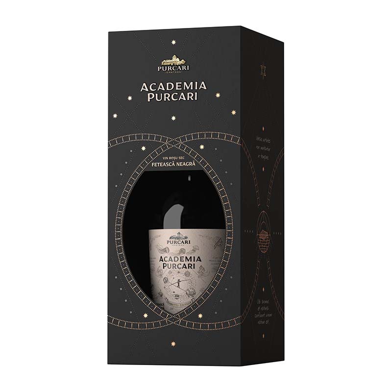 Beverages Vin Rosu Academia Purcari Feteasca Neagra Sec 0.75L