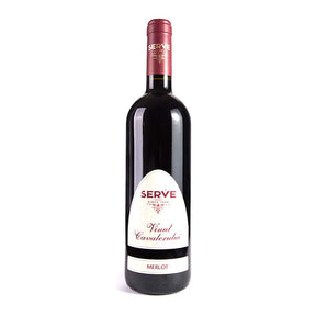 Beverages Vin Rosu Cavalerului Merlot Sec 0.75L