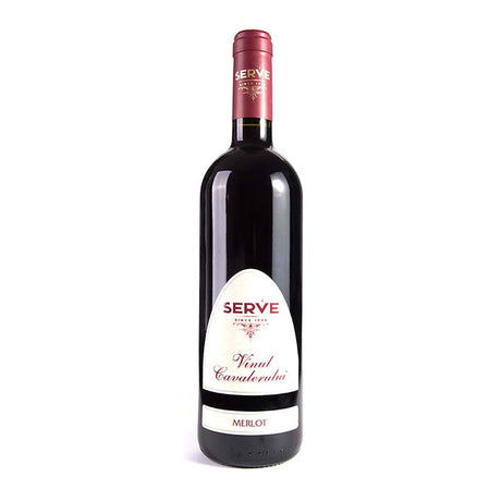 Beverages Vin Rosu Cavalerului Merlot Sec 0.75L