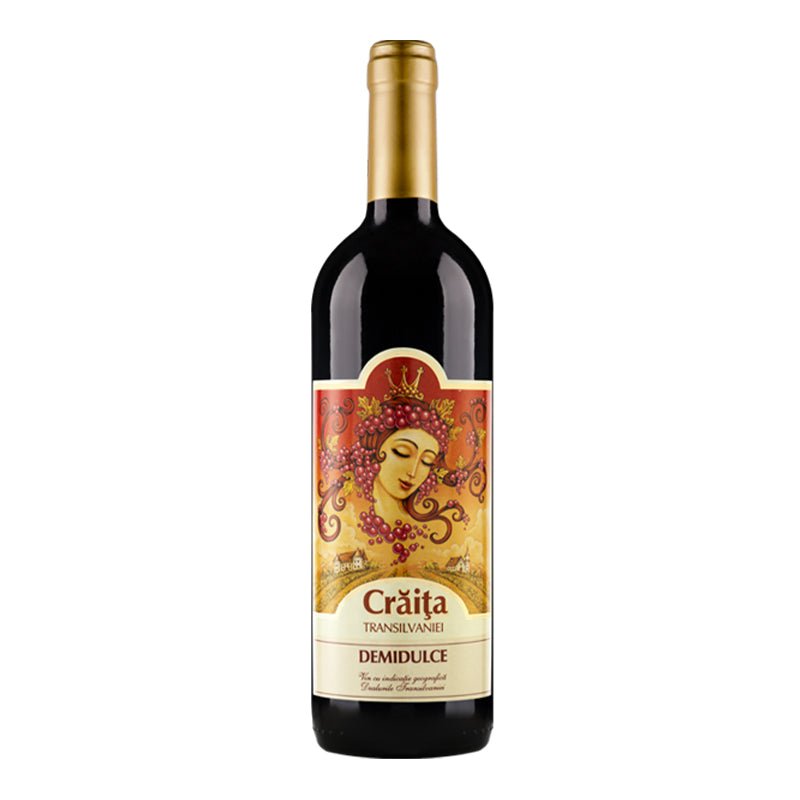 Beverages Vin Rosu Jidvei Masa CRAITA Demidulce 0.75L