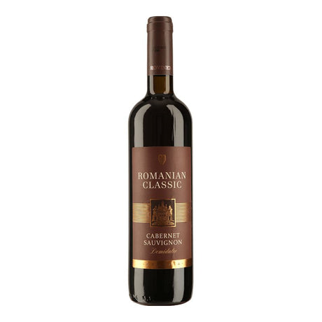 Beverages Vin Rosu Romanian Classic Cabernet Sauvignon Demisec 0.75L