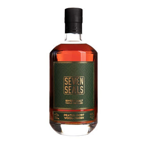 Beverages Whisky 7 Seals Peated Port Wood Single Malt 46% 0.7L