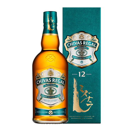 Beverages Whisky Scotch Chivas Regal Mizunara 40% Cutie 0.7L