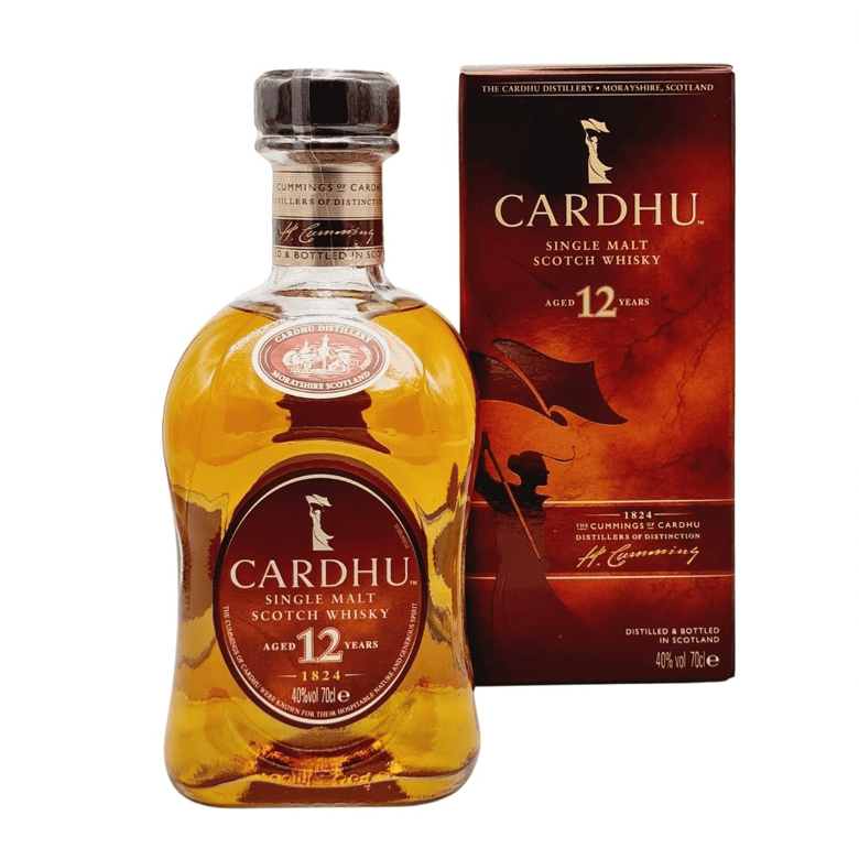 Beverages Whisky Scotch Cardhu 12 Ani 40% 0.7L In Cutie