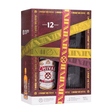 Beverages Whisky Scotch Chivas Regal 12 YO 40% 0.7L + 2 pahare