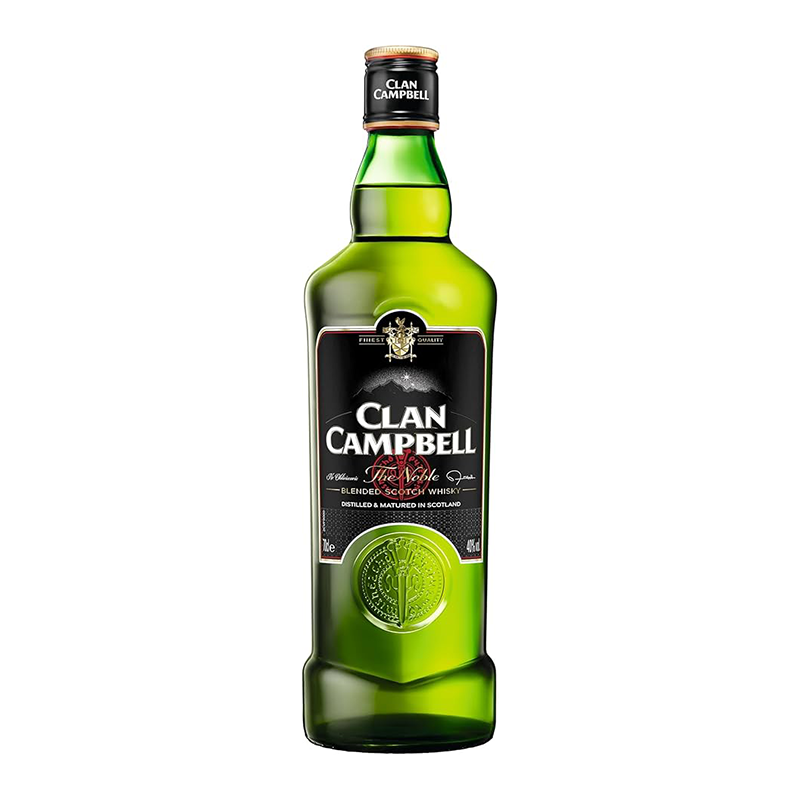 Beverages Whisky Scotch Clan Campbell 40% 1L