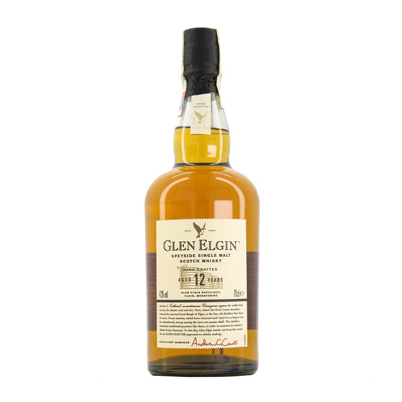 Beverages Whisky Scotch Glen Elgin 12YO 43% 0.7L