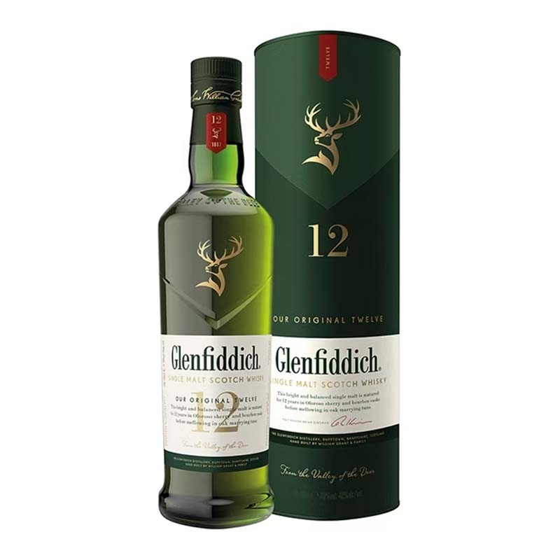 Beverages Whisky Scotch Glenfiddich 40% 12YO 0.7L