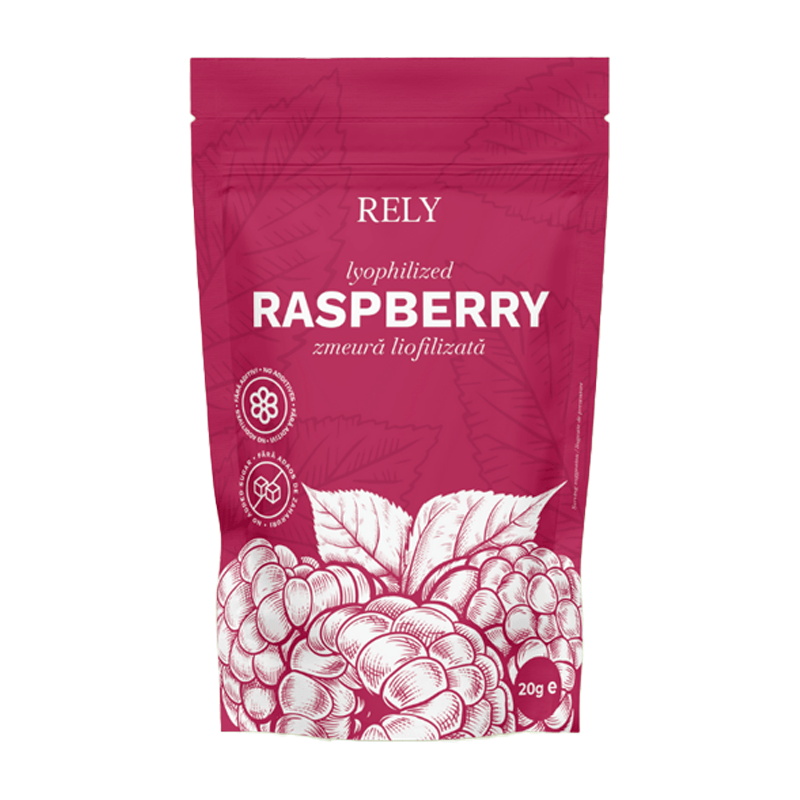 Detergent Rely Zmeura Liofilizate 20g