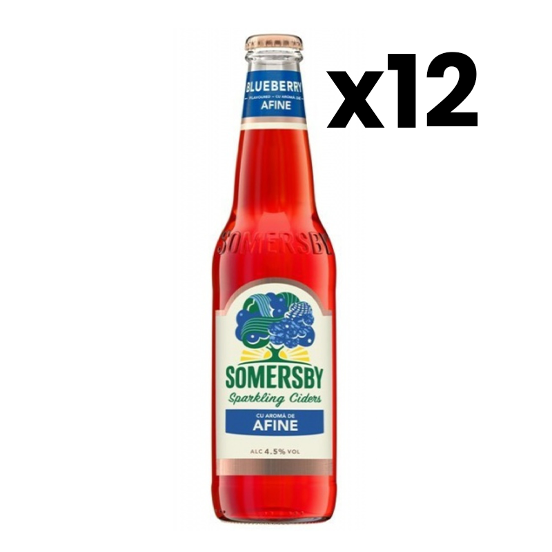 Beverages Cider Somersby Blueberry 12x0.33L