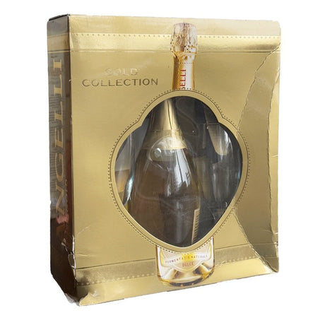 Beverages Vin Spumant Angelli Gold 0.75L+2 Pahare CUTIE DETERIORATĂ