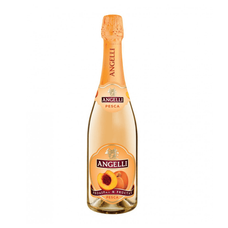 Beverages Vin Spumant Angelli Cocktail Pesca Demidulce 0.75L