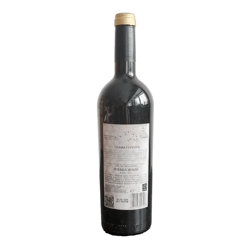 Beverages Vin Rosu Crama Ceptura Astrum Cervi Feteasca Neagra Sec 0.75L ETICHETĂ ZGÂRIATĂ