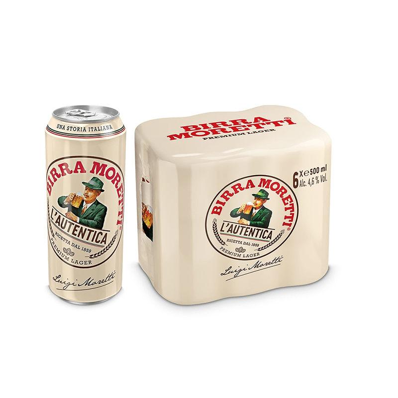Beverages Bere Birra Moretti Doza 6x0.5L