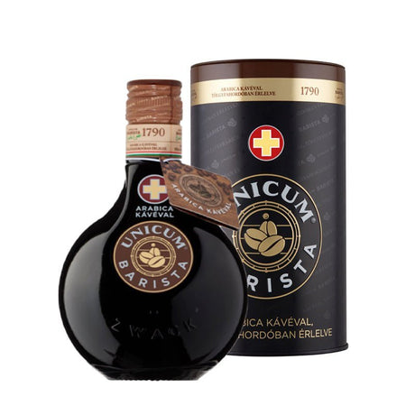 Beverages Lichior Unicum Barista Zwack 34.5% 0.5L + Cutie Metalica