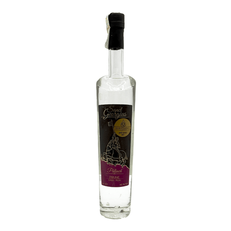 Beverages Palinca Sanct Georgius Prune 42% 0.5L ETICHETĂ ZGÂRIATĂ