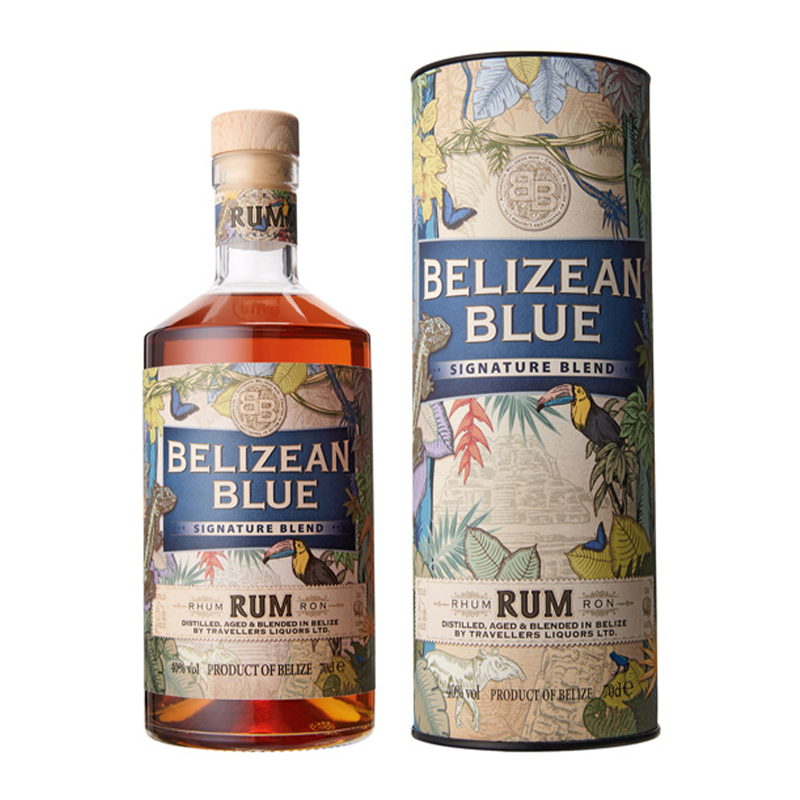 Beverages Rom Belizean Blue Signature Blend 40% 0.7L