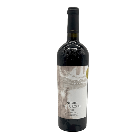 Beverages Vin Rosu Negru de Purcari Sec 0.75L ETICHETĂ ZGÂRIATĂ