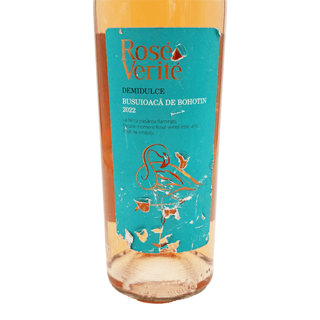 Beverages Vin Rose Vincon Rose Verite Busuioaca de Bohotin Demidulce 0.75L ETICHETĂ ZGÂRIATĂ