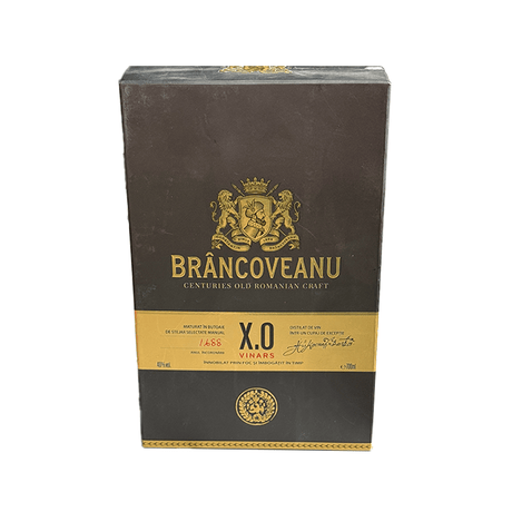 Beverages Vinars Brancoveanu X.O 40% Cutie 0.7L ETICHETĂ ZGÂRIATĂ