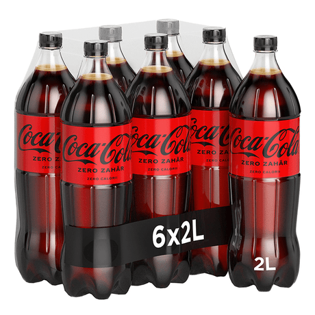 Detergent Bautura racoritoare Coca Cola Zero Slim 6x2L
