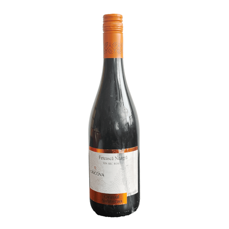 Beverages Vin Rosu Cricova Orasul Subteran Feteasca Neagra 0.75L ETICHETĂ ZGÂRIATĂ