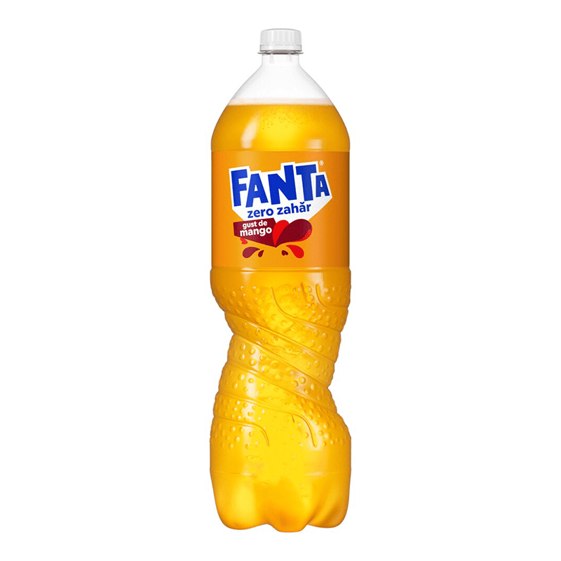 Detergent Suc Fanta Zero Mango 2L