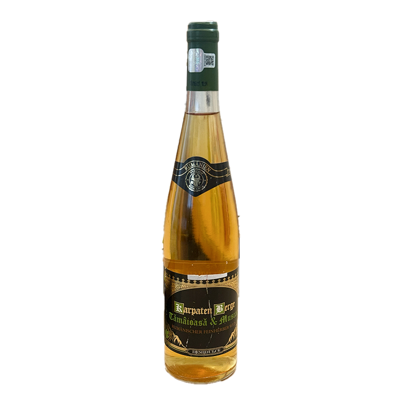 Vin Alb Vincon Tamaioasa&Muscat Karpaten Berge Dulce 0.75L