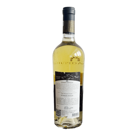 Beverages Vin Alb Crama Ceptura Cervus Magnus Feteasca Regala Sec 0.75L ETICHETĂ ZGÂRIATĂ