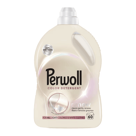 Detergent Detergent Perwoll Renew Light Colors 60sp 3L