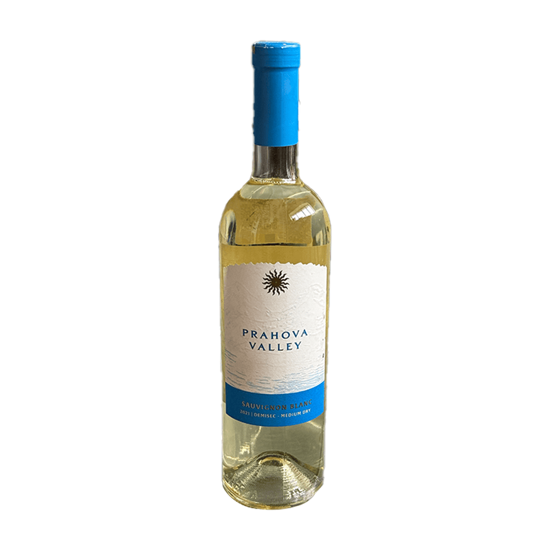 Beverages Vin Alb Prahova Valley Reserve Sauvignon Blanc Demisec 0.75L ETICHETĂ ZGÂRIATĂ