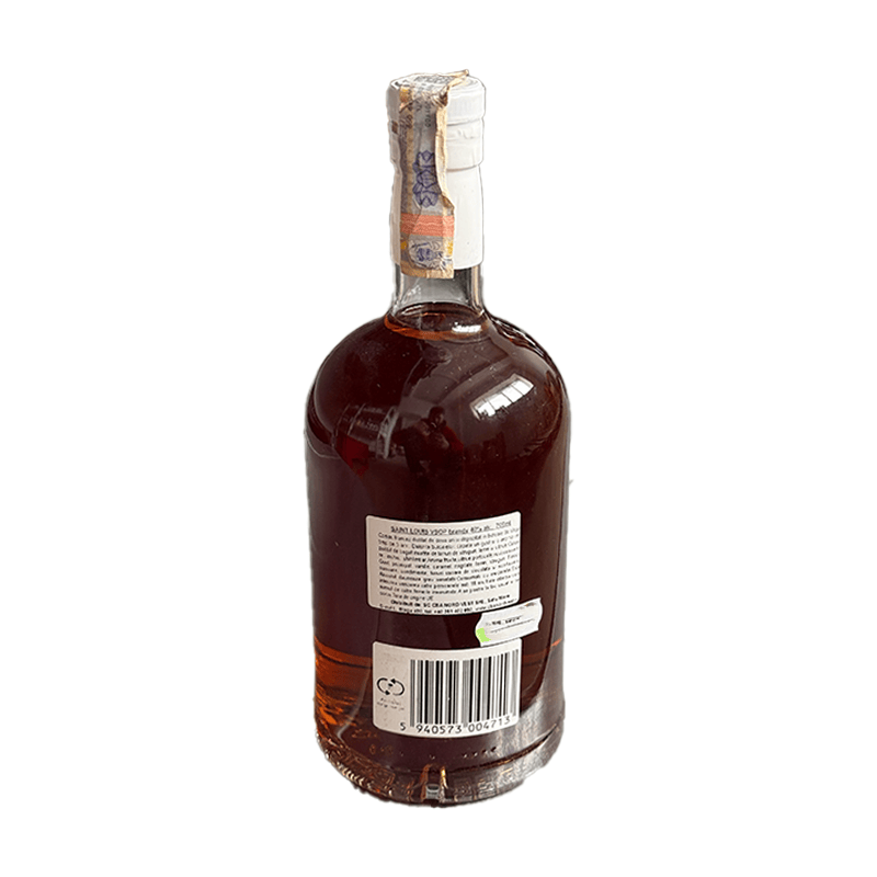Beverages Brandy Saint Louis VSOP 40 % 0.7L ETICHETĂ ZGÂRIATĂ