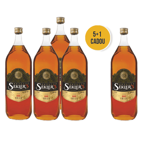 Beverages 5x Bautura Spirtoasa Sekler's 30% 2L + 1 CADOU